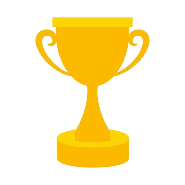 Golden trophy award tävlingen mästare — Stock vektor
