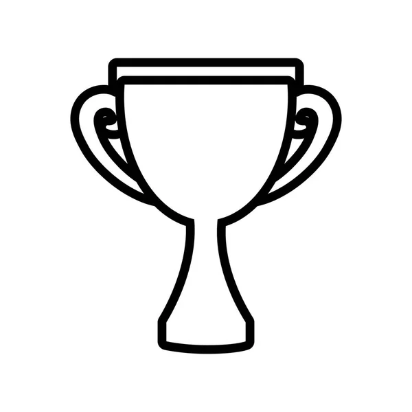 Trophy award tävlingen mästare disposition — Stock vektor