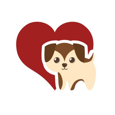köpek yavrusu çok güzel safkan kırmızı kalp