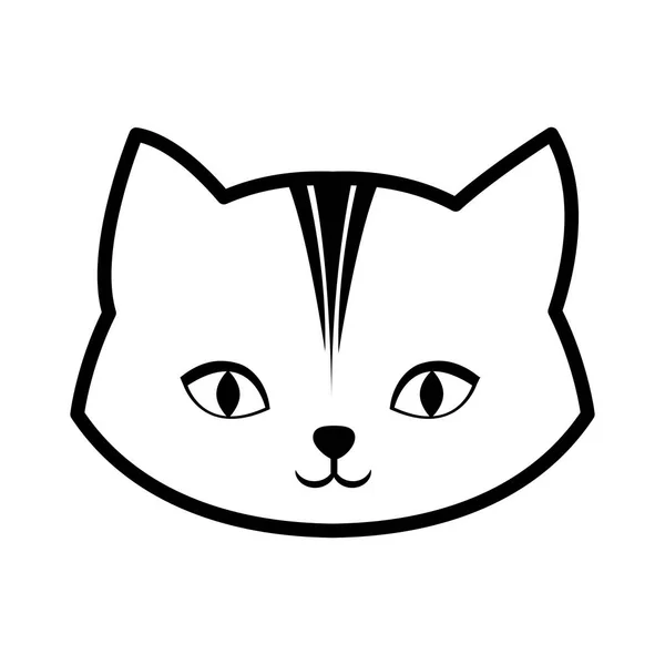 Imágenes: cara de gato | esponjoso hermoso animal esquema de cara gato
