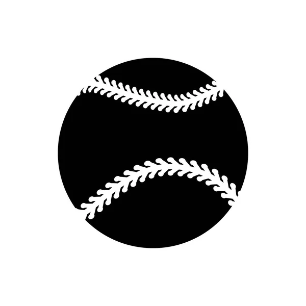 Jogo de beisebol esporte —  Vetores de Stock