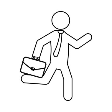 İşadamı executive piktogram