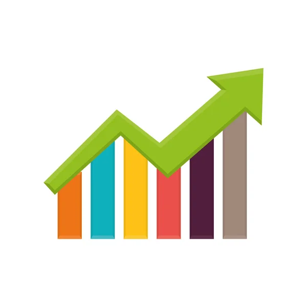 Růst se statistiky — Stockový vektor