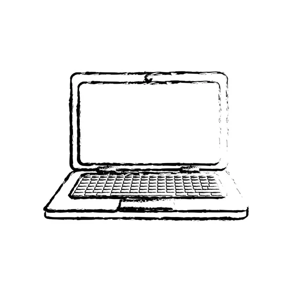 Laptop-PC — Stockvektor