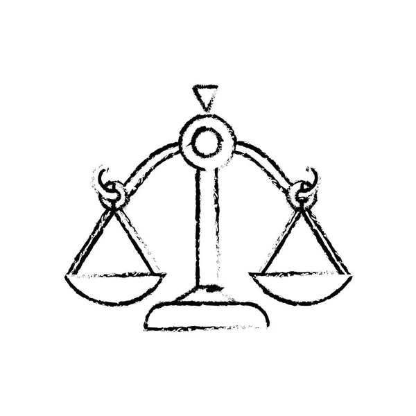 司法平衡分离 — 图库矢量图片