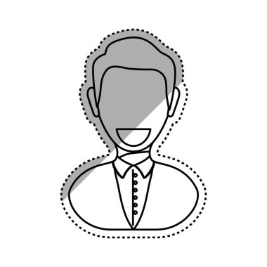 başarılı bir iş adamı piktogram