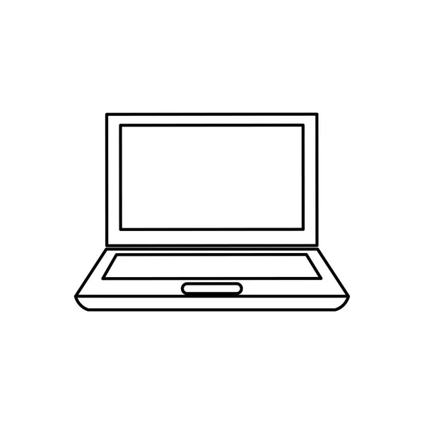 Komputera pc laptop — Wektor stockowy