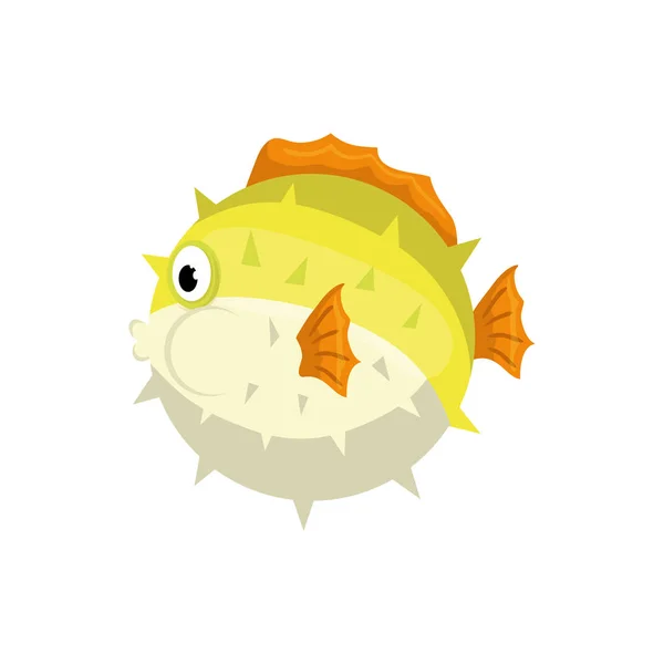 Sea fish animal — Stock Vector
