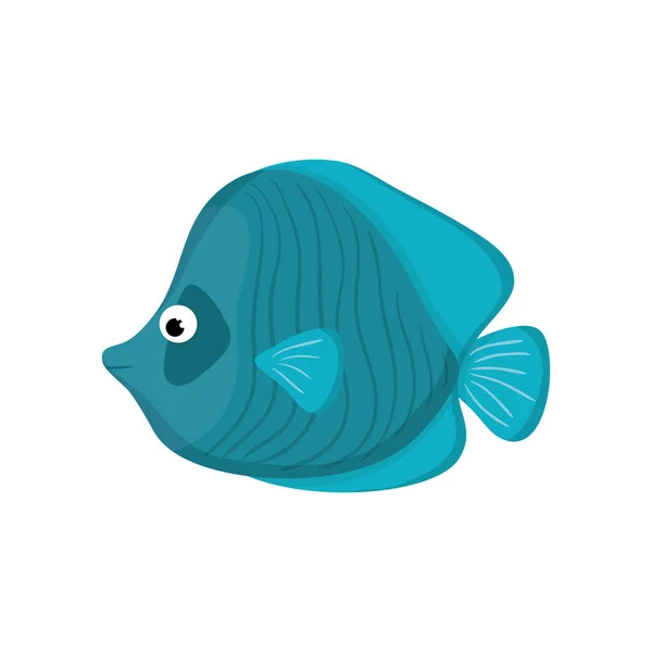 Havsfiskdjur — Stock vektor