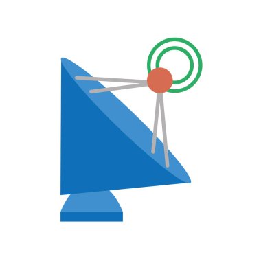 anten çanak radar teknoloji simgesi