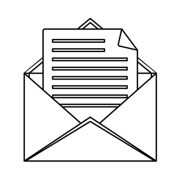 ileti Zarfı posta simge görüntüsü