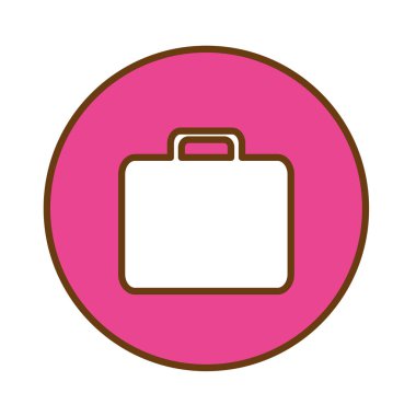 Evrak Çantası'nı düğmesi küçük resim iş simge görüntüsü