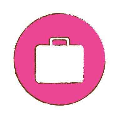 Evrak Çantası'nı düğmesi küçük resim iş simge görüntüsü