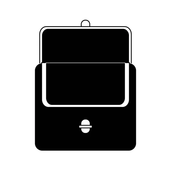 Open portemonnee pictogramafbeelding — Stockvector