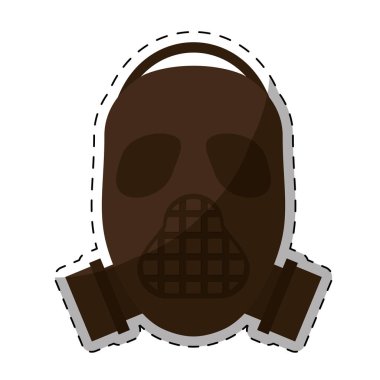 gaz maskesi simge görüntüsü