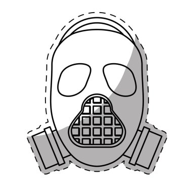gaz maskesi simge görüntüsü