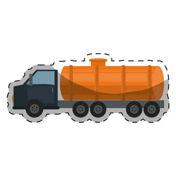 Зображення ікон, пов'язаних з бензином або нафтовою промисловістю — стоковий вектор