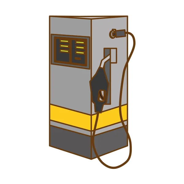 Benzín nebo olej průmyslu související ikony obrázek — Stockový vektor