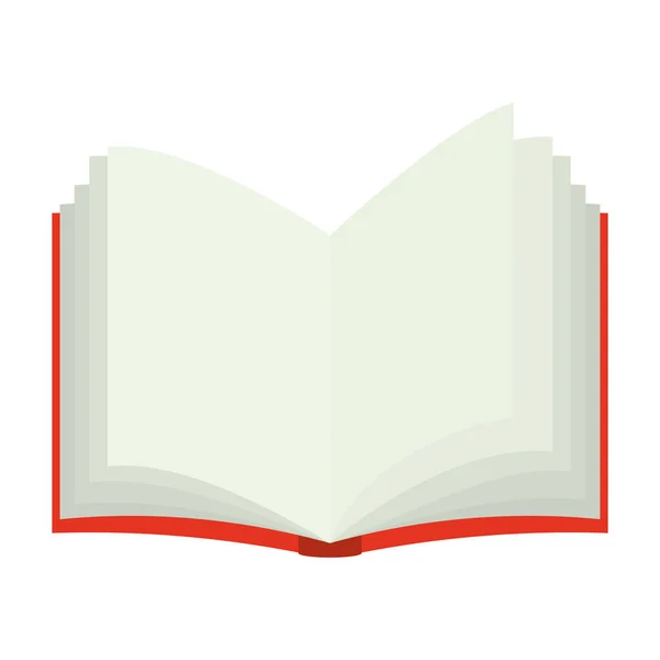 Libro icono imagen — Vector de stock