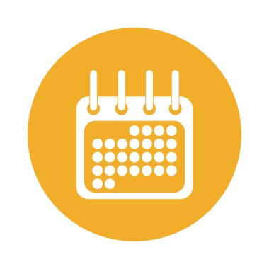 Takvim veya Ajanda düğmesi küçük resim simge görüntüsü