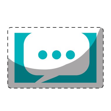 sohbet mobil ileti simge görüntüsü