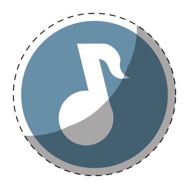 müzik oyuncu düğme küçük resim simge görüntüsü