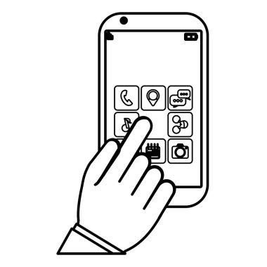 Smartphone becerikli alet simge görüntüsü