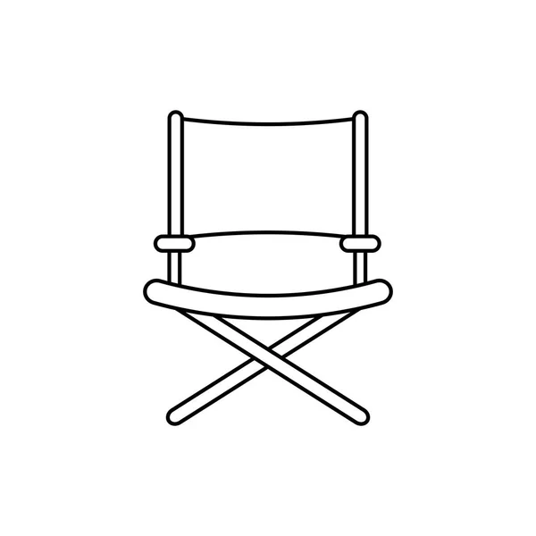 Krzesło na białym tle — Wektor stockowy
