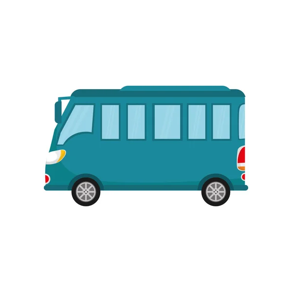 Öffentlicher Busverkehr — Stockvektor