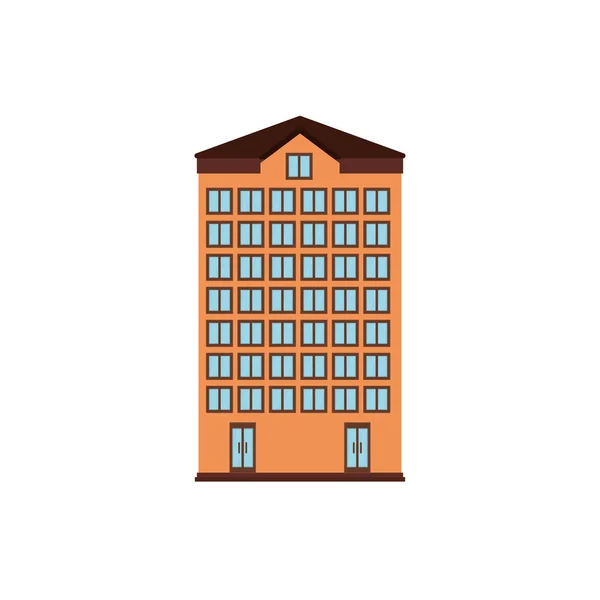 อาคารอสังหาริมทรัพย์ — ภาพเวกเตอร์สต็อก