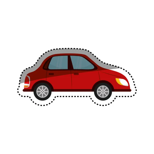 Transport de véhicules automobiles — Image vectorielle