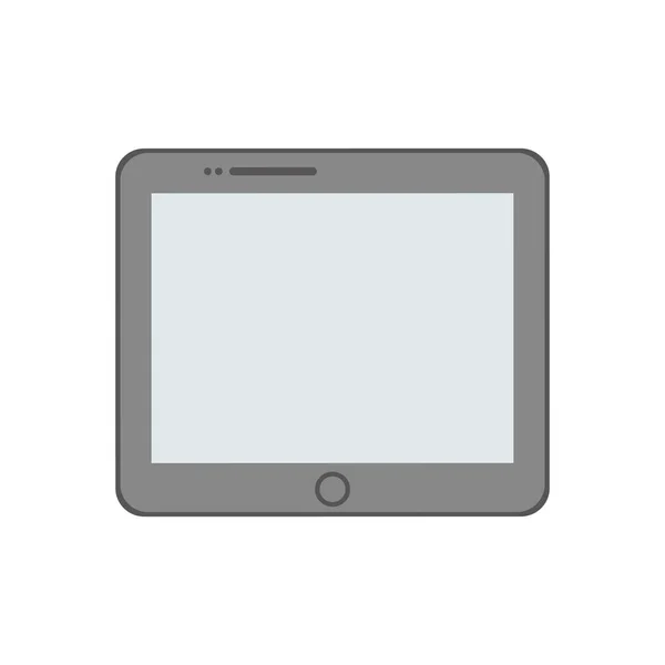 Tablet tecnología informática — Vector de stock