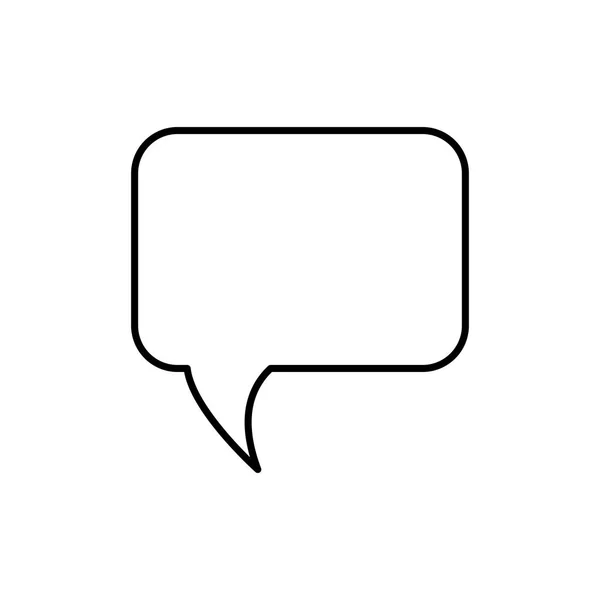 Bubble chat speakbox — Stockvector
