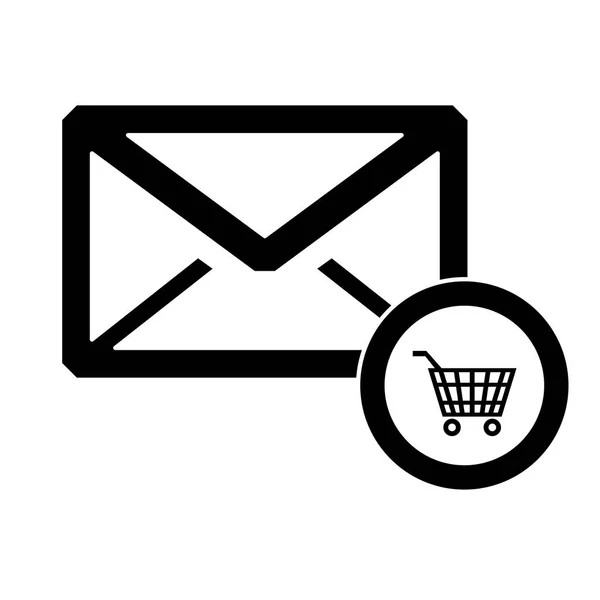 Envelop en e-mail design — Stockvector