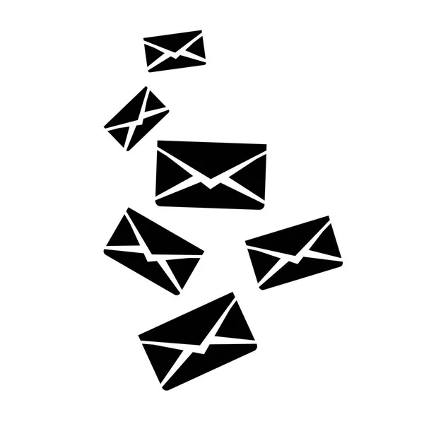 Kuvert och mail design — Stock vektor