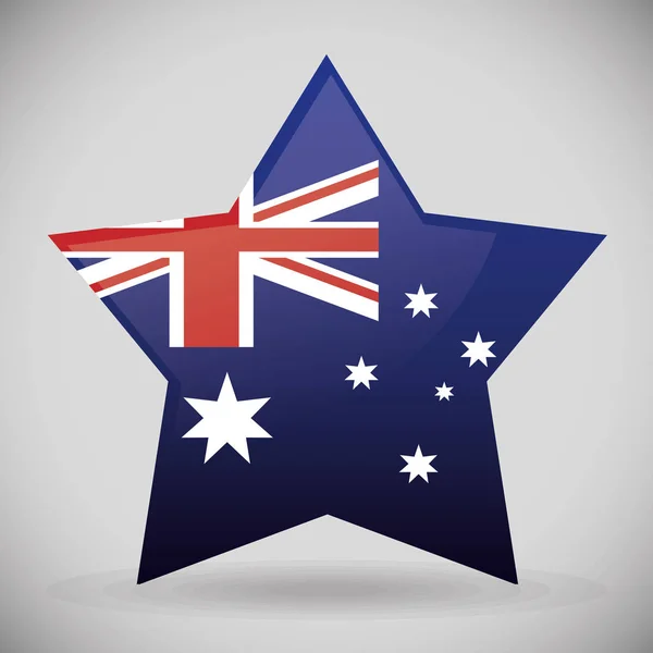 Австралийское изображение — стоковый вектор