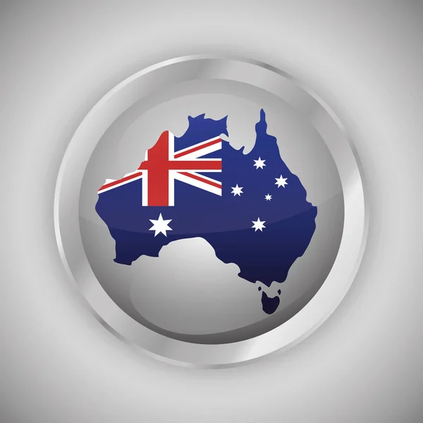 Australie image liée — Image vectorielle