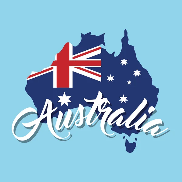 オーストラリア関連画像 — ストックベクタ