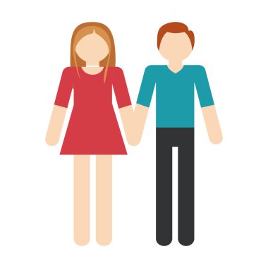 Çift romantik aşk tutku