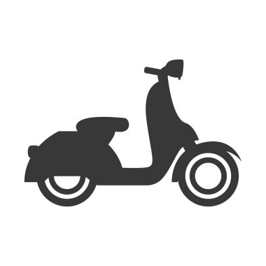 siluet motosiklet hızlı teslimat