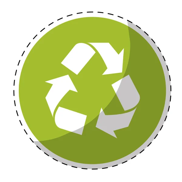 Eco friendly icônes connexes image — Image vectorielle