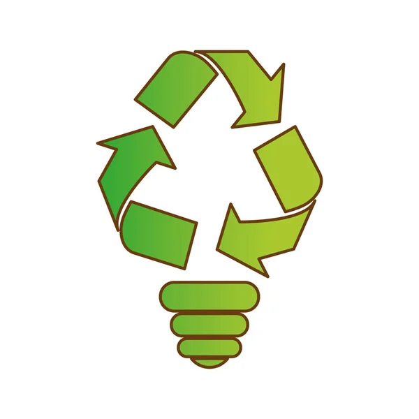Eco friendly iconos relacionados imagen — Vector de stock