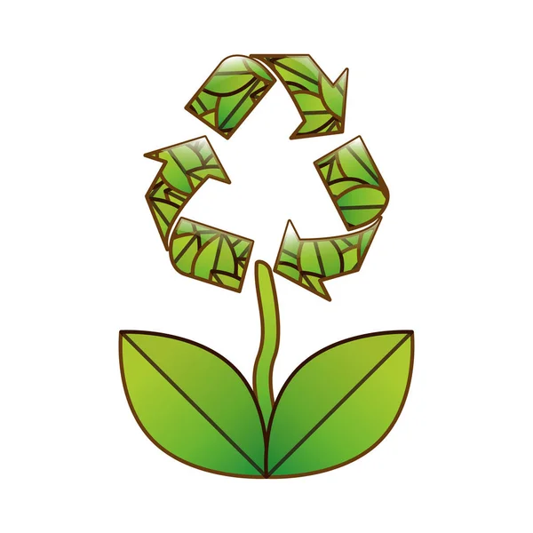 Eco friendly iconos relacionados imagen — Vector de stock
