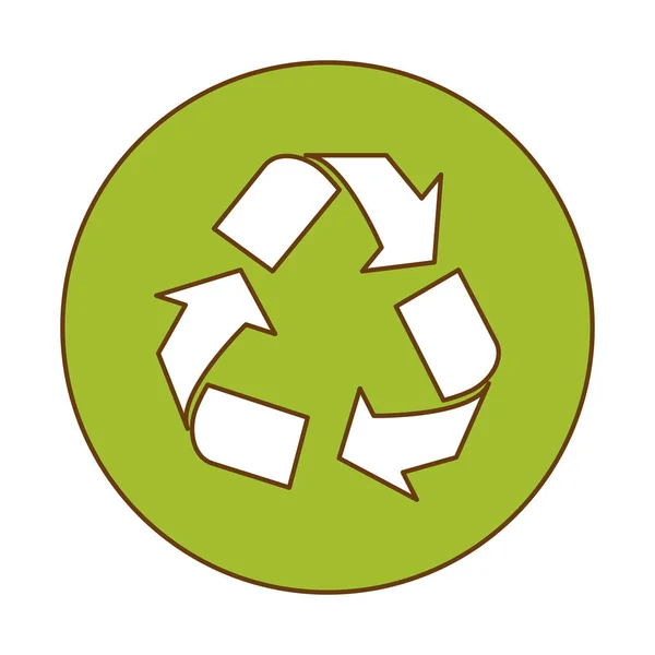 Eco friendly iconos relacionados imagen — Vector de stock