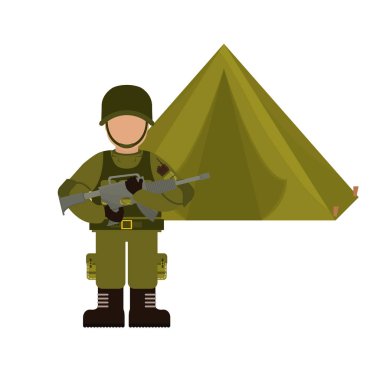 Askeri savaş ekibi ve kampı