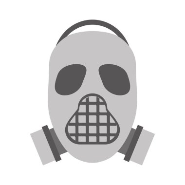 Maske kontur askeri koruma görüntünün