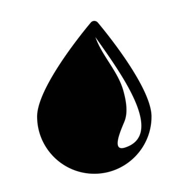 Siyah damla benzin resim tasarım