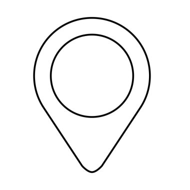 Beyaz sembol konumu Kılavuzu simgesini