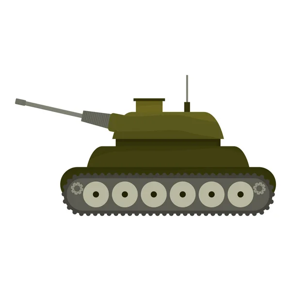 Tank car for navy war icon image — Stock Vector