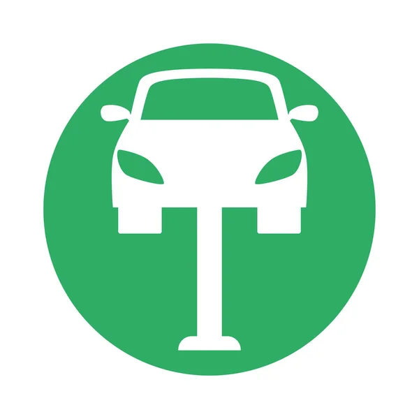 Obraz ikony sygnału samochodów naprawy — Wektor stockowy